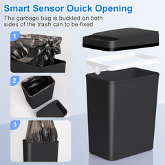 Intelligent Auto Sensor Trash Can
